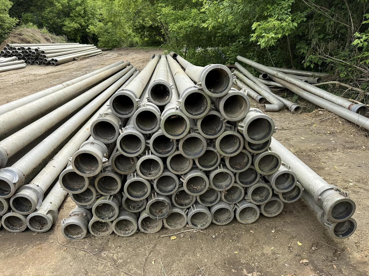 Used Rainbow  Irrigation Pipe, 30' pipes, 45 Pieces