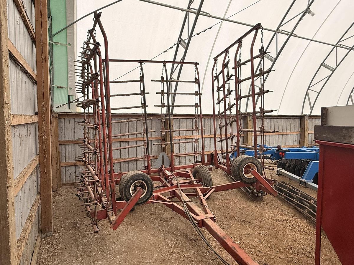 Used 25' Spike Tooth Harrow Hydraulic Fold