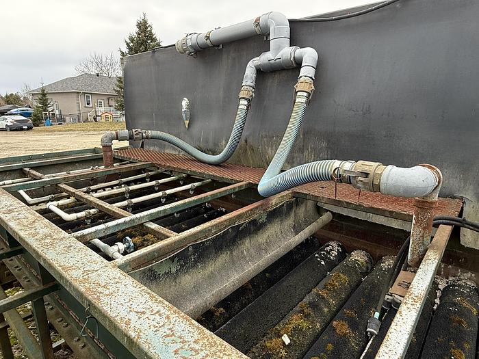 Used Alliston Machinery 48" High Volume Brush Washer