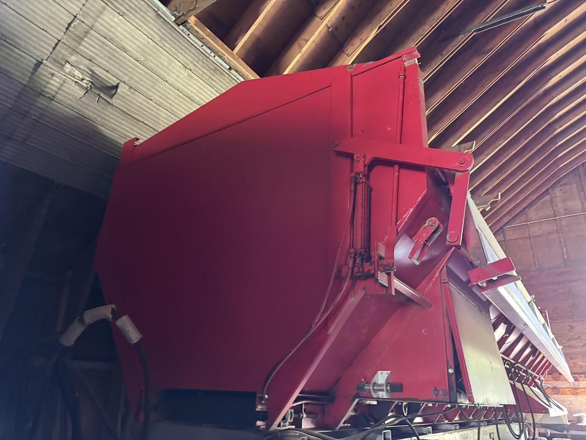 Used 2010 Alliston Machinery 24' Bulk Box With Tandem Axle Undercarriage