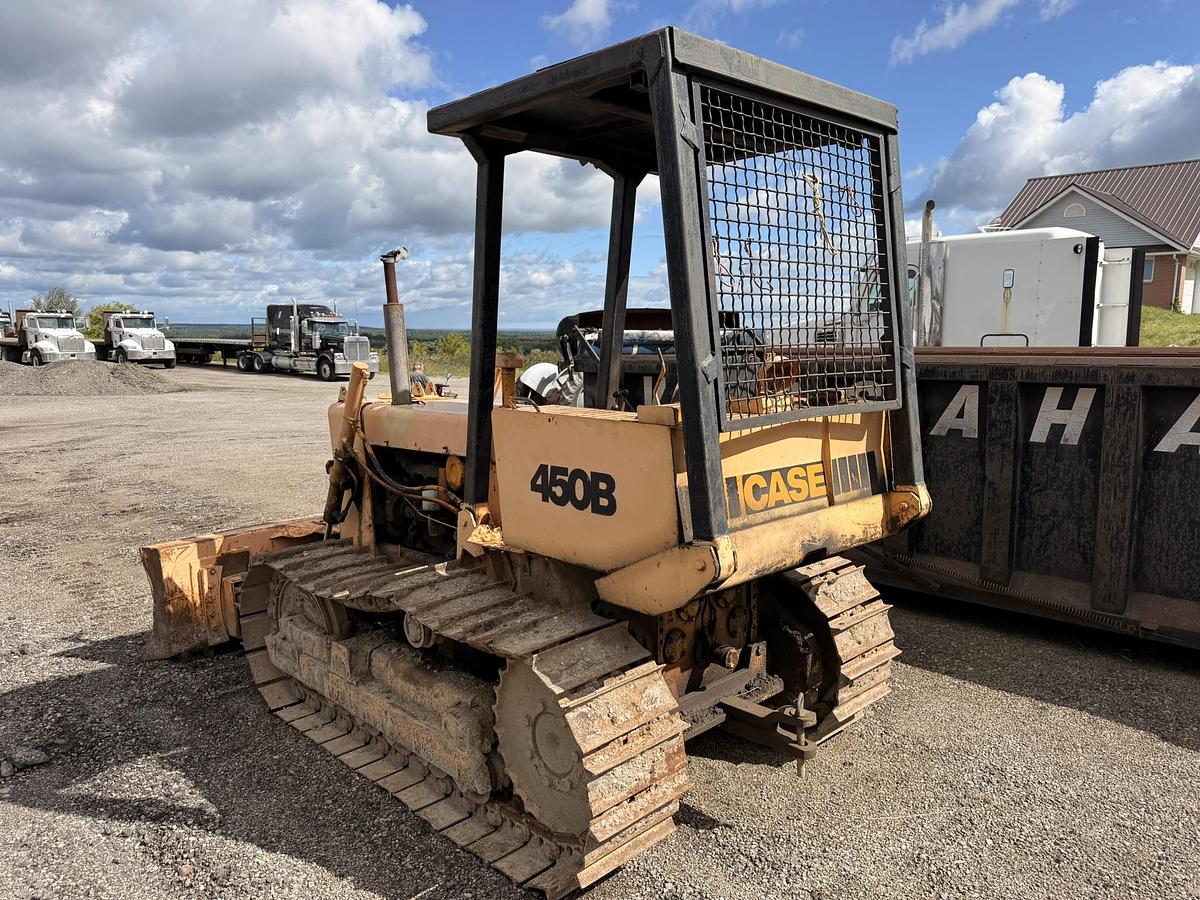 Used 1980 Case 450B Dozer 6 Way Blade
