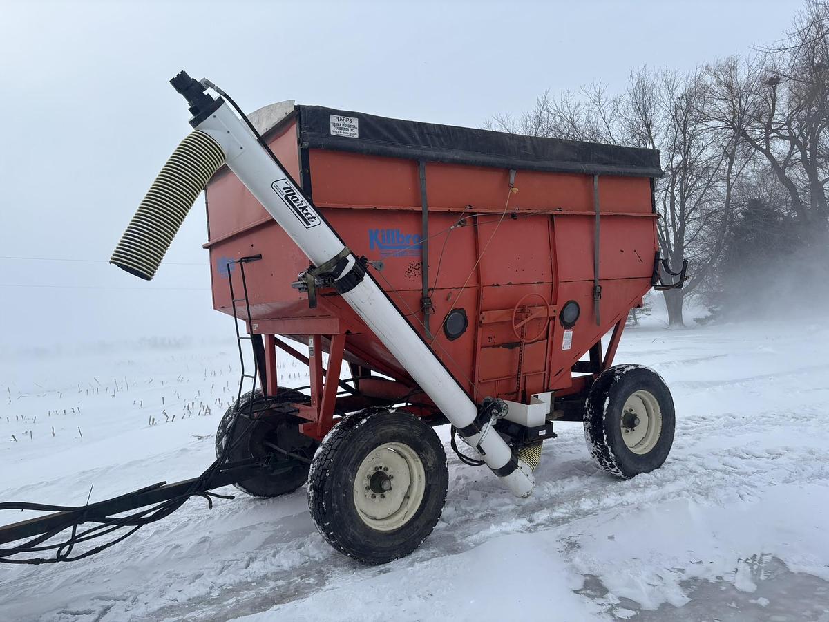 Used Killbros 385 Gravity Wagon With 12'x8" Auger