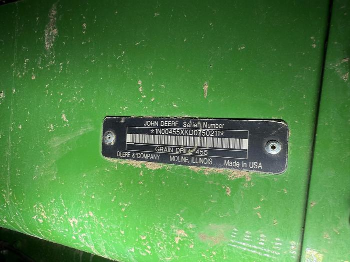 Used 2013 John Deere 455 35', Markers, Scale
