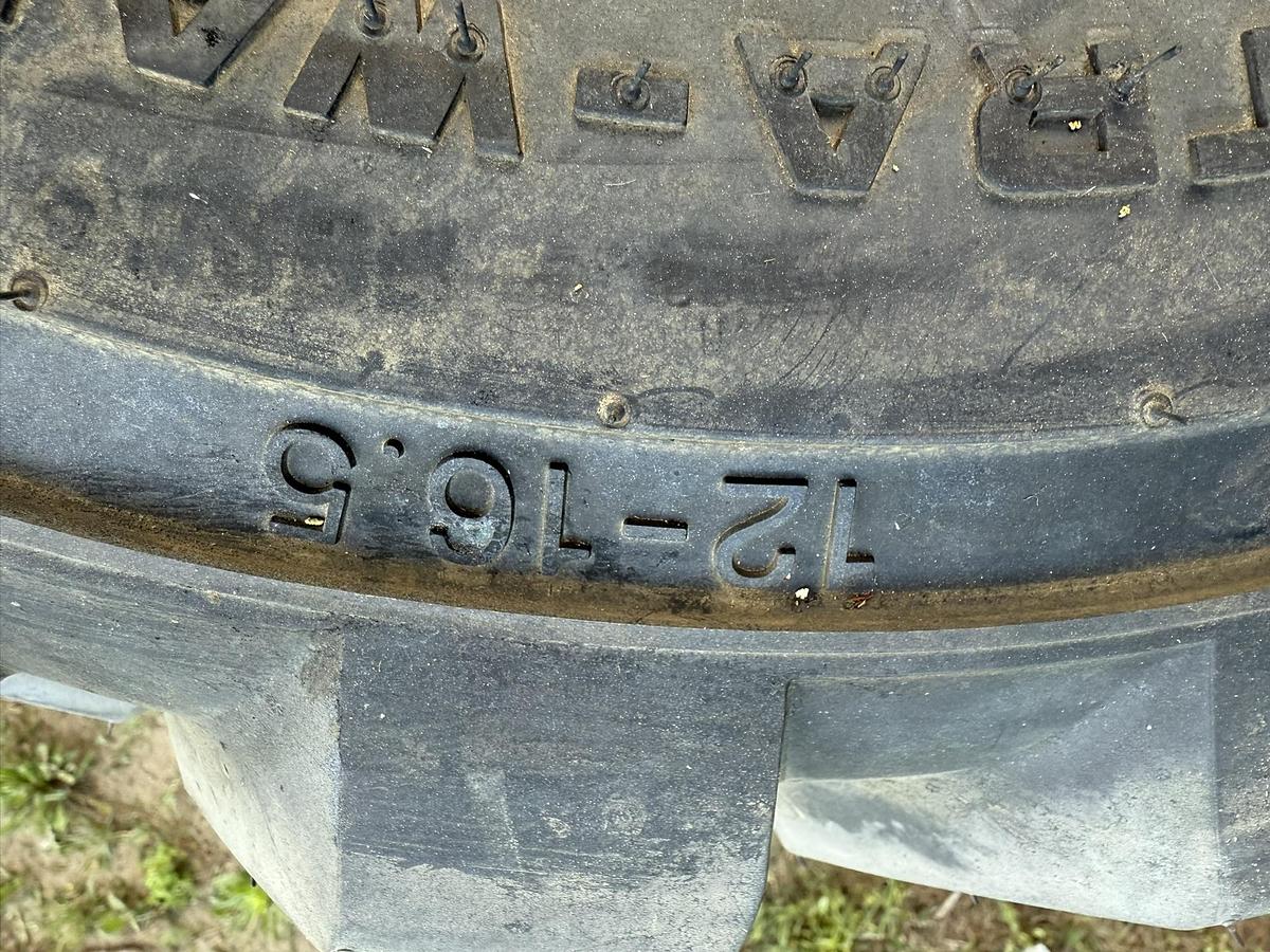 Used 2025 Kubota 12x16.5 Ru Flat Skid Steer Tires Brand New Never Used