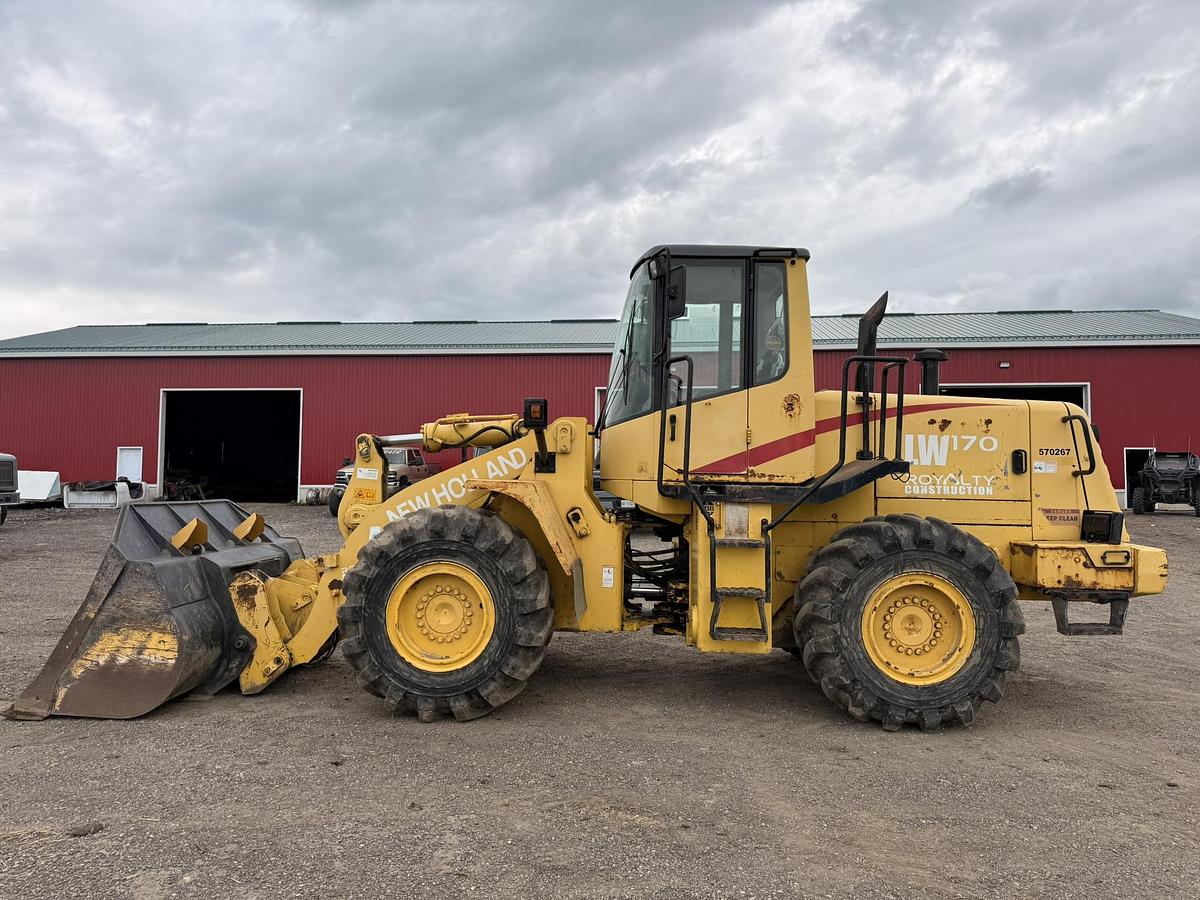 Used 2003 New Holland LW170 Wheel Loader
