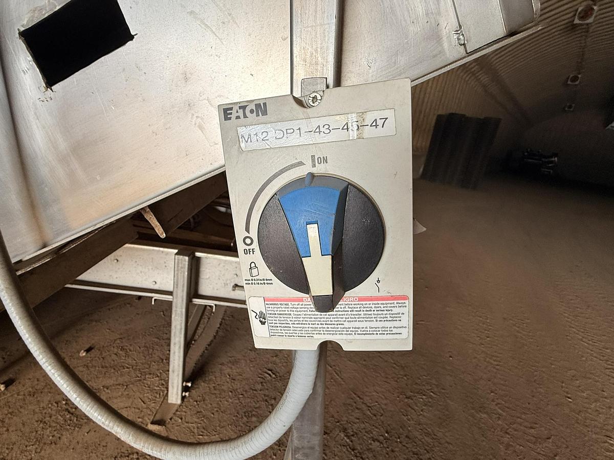 Used Stainless Elevator Conveyor 8' Long