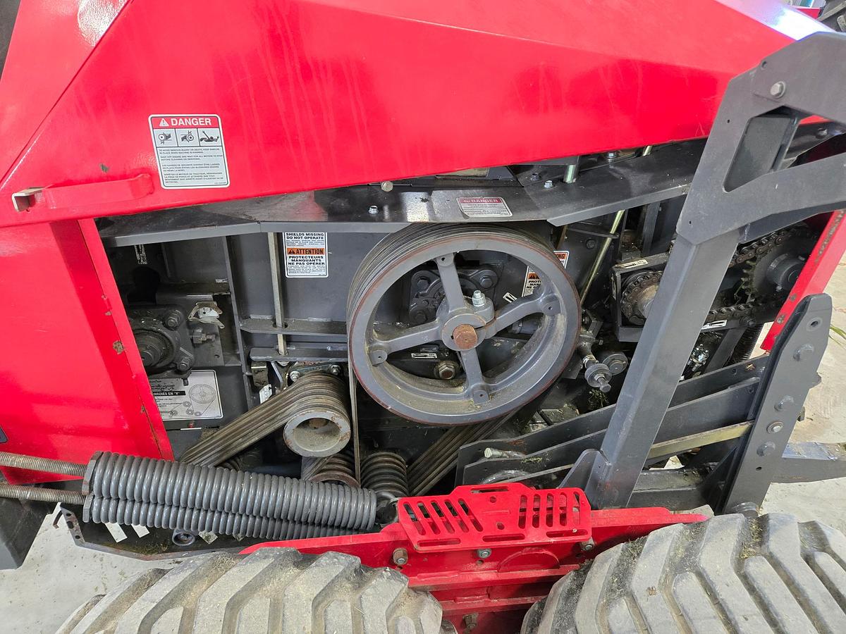 Used 2019 Dion Scorpion 300, 9ft Hay Head, 4 Row Corn Head, Processor