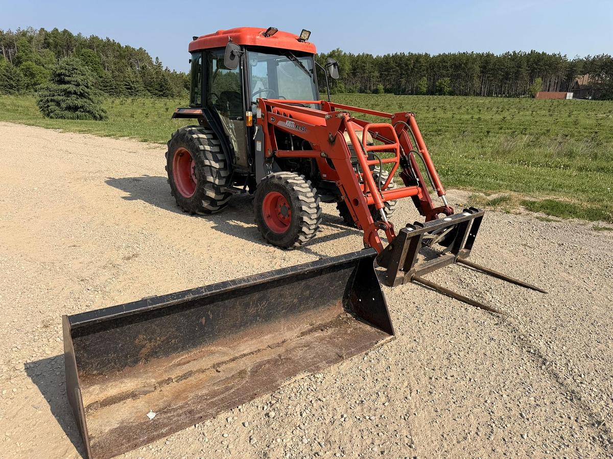 Used 2006 Kioti DK45S 4WD Loader Tractor