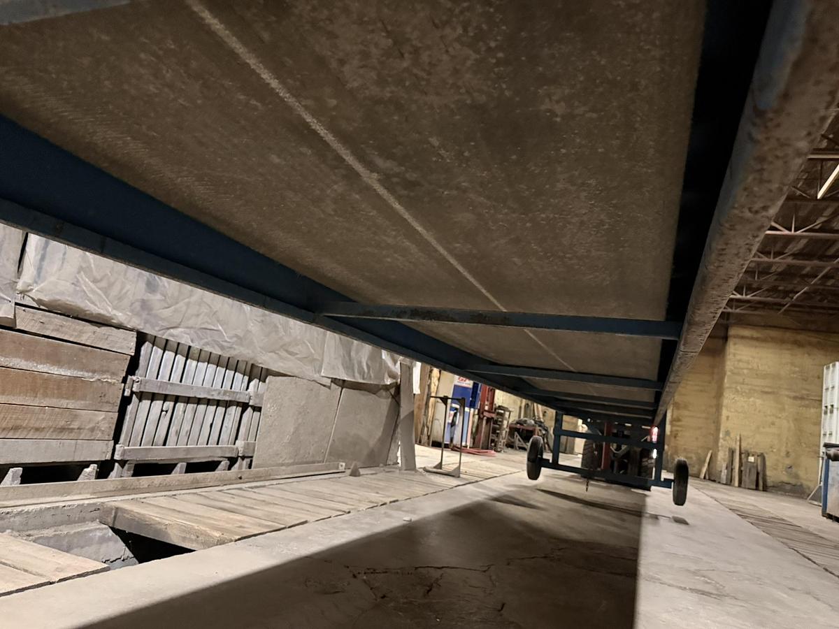 Used Alliston Machinery 50' Long by 36" Wide Belt Conveyor