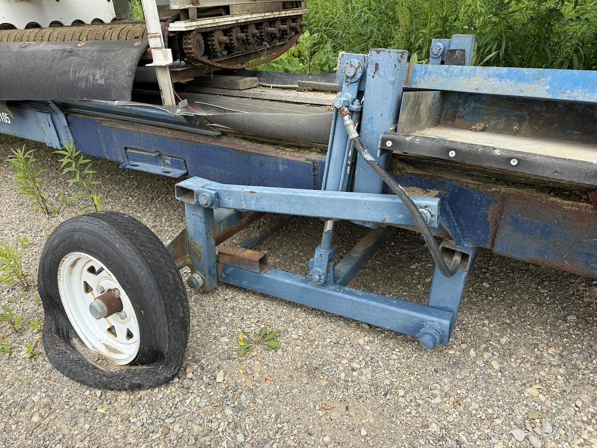 Used Alliston Machinery 44' Truck Unloding Conveyor
