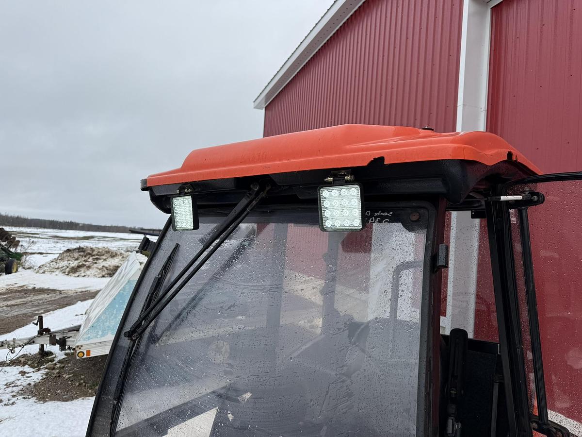 Used 2018 Kubota F2690, Cab, Heat, 4WD, Diesel, Blade