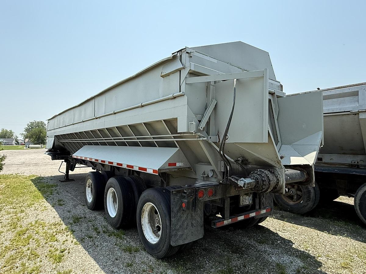 Used Alliston Machinery 40' Live Bottom Produce Trailer