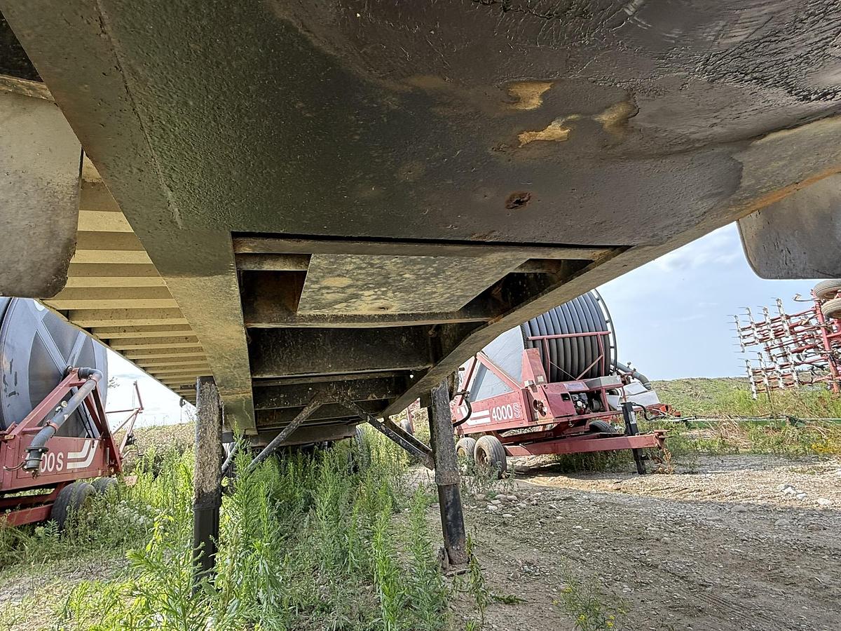 Used 1986 Cobra 40' End Dump Trailer, Electric Tarp, Hyd. Endgate