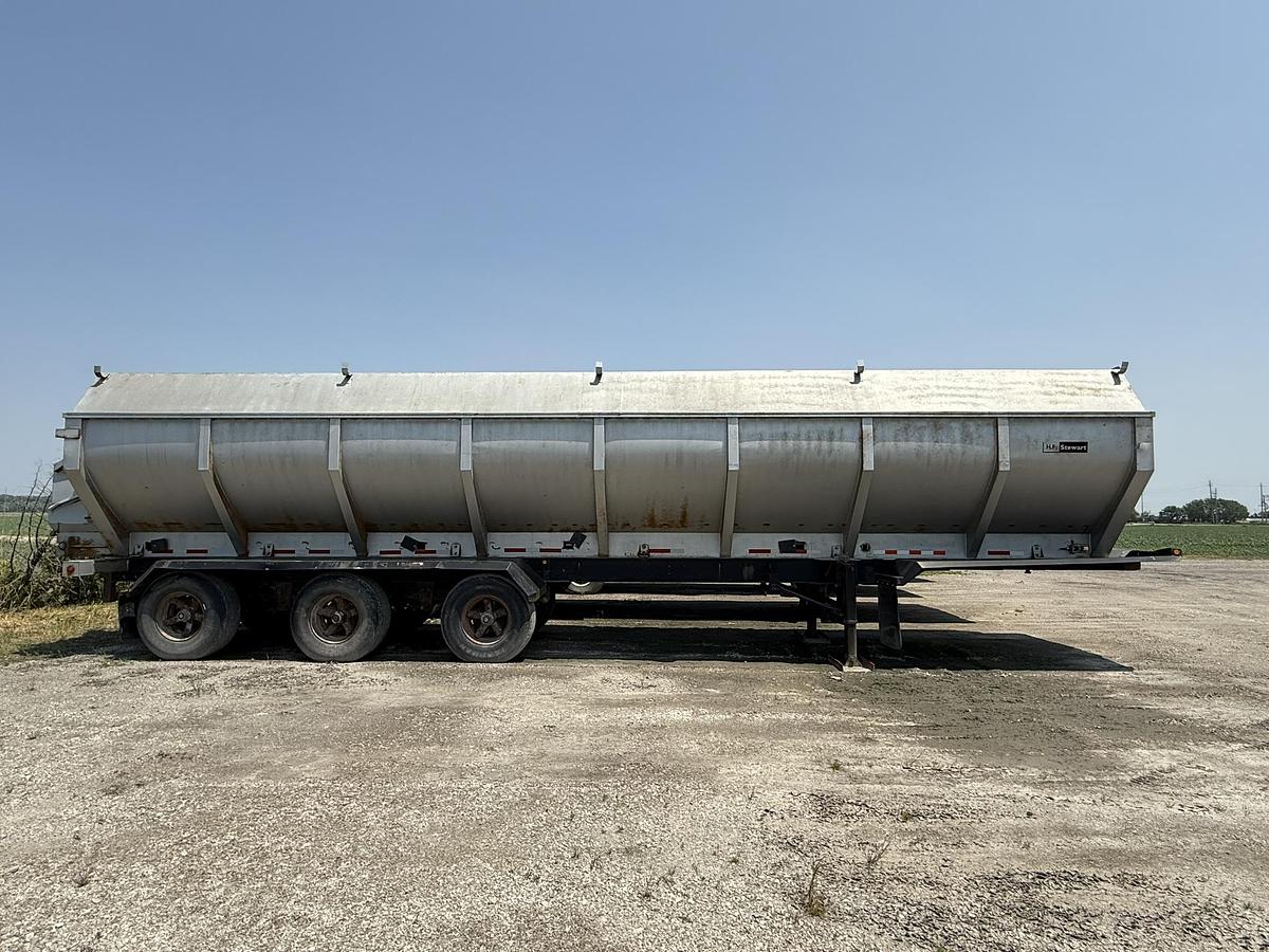 Used H.F. Stewart  40' Live Bottom Produce Trailer