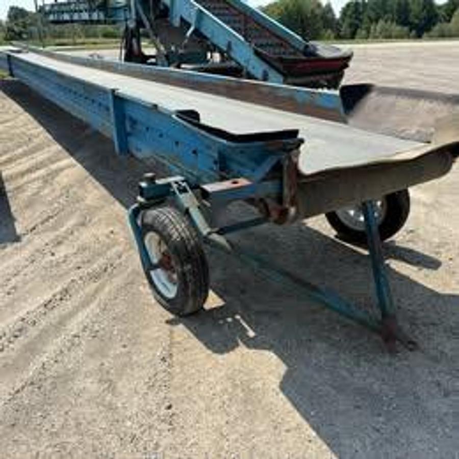 Used Haines Haines 54' Conveyor, 36" Belt, Single Phase
