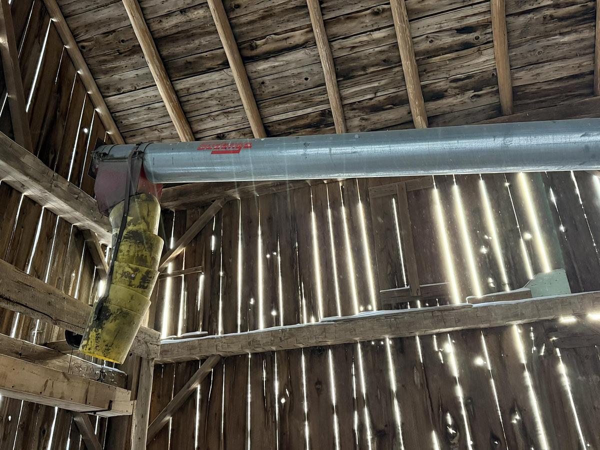 Used Sudenga 10" x 61' Auger With Swinging Fill Auger