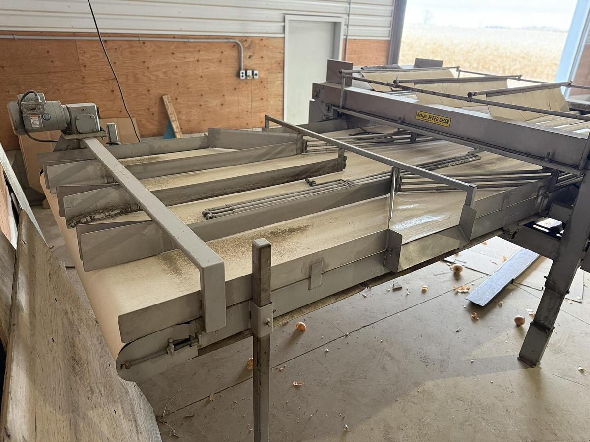 Used Kerian L50 50" Sizer with 5 Lane Table