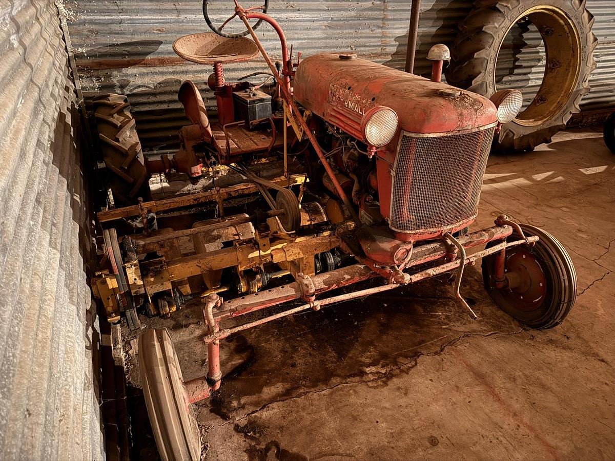 Used McCormick Farmall Cub With Belly Tiller