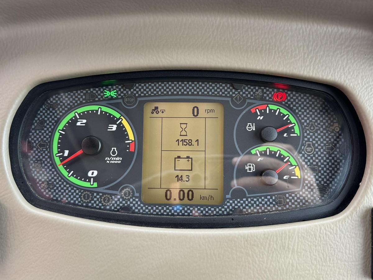 Used 2017 Case Farmall 55C CVT, Cab, 74" Blower, Extended Back Drag Blade