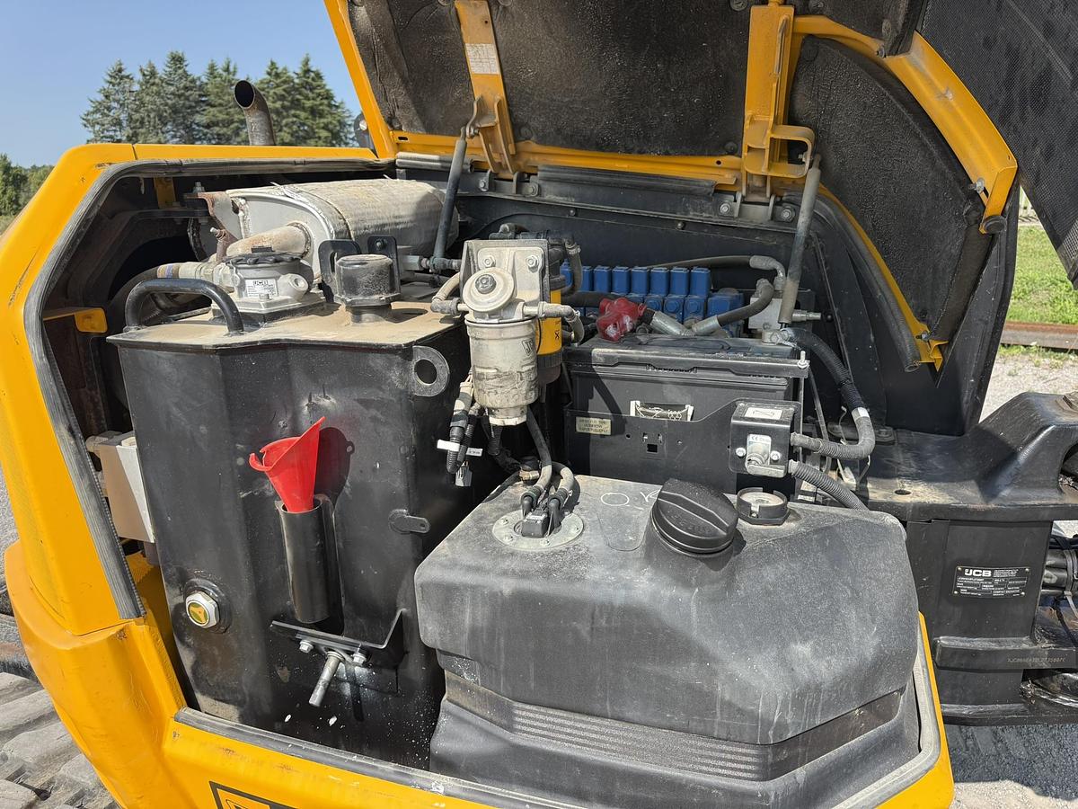 Used 2020 JCB 85Z-2 Mini Excavator, AMI Thumb, Bucket, Blade, Cab, 1093Hrs