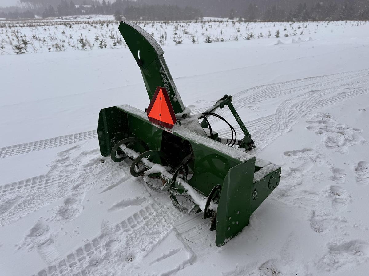 Used Frontier 74" Snow Blower, Hyd. Hood Turn