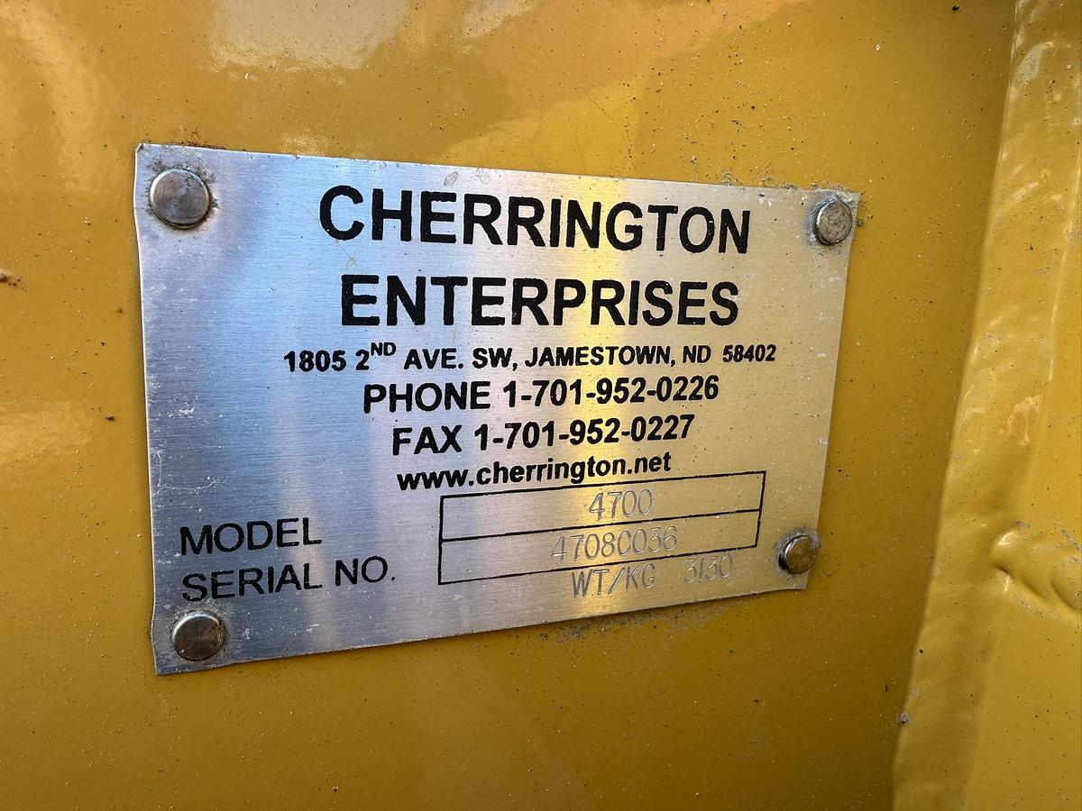 Used 2008 Cherrington 4700 XL Beach Cleaner