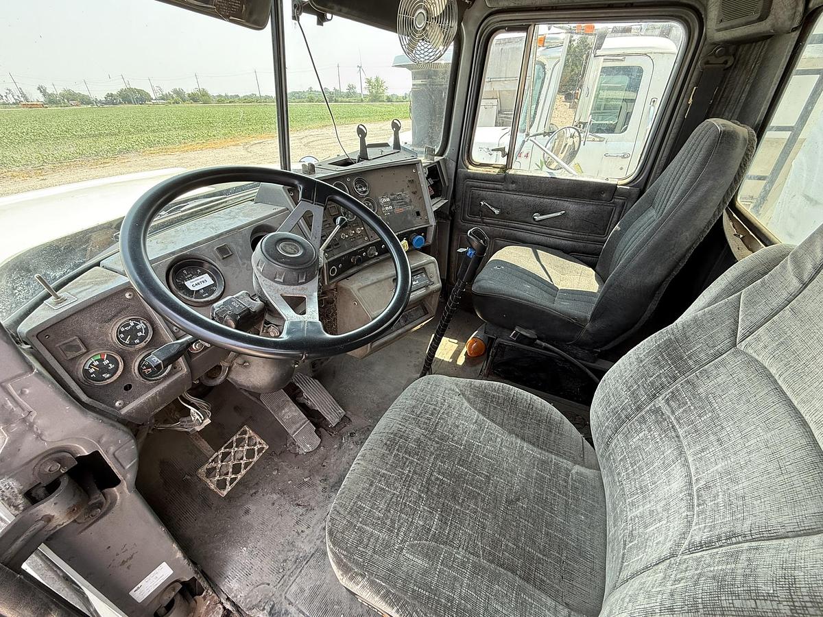 Used 1999 Mack Truck With 24' Alliston Machinery Box, 60" Belt, Honda Motor