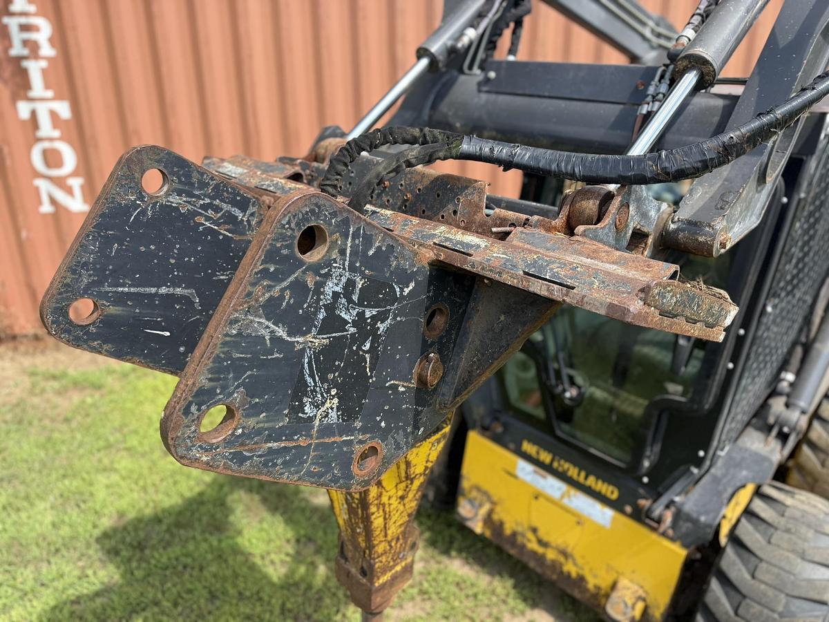 Used Atlas Copco SBC410 Hydraulic Breaker, Universal Skid Steer Mount