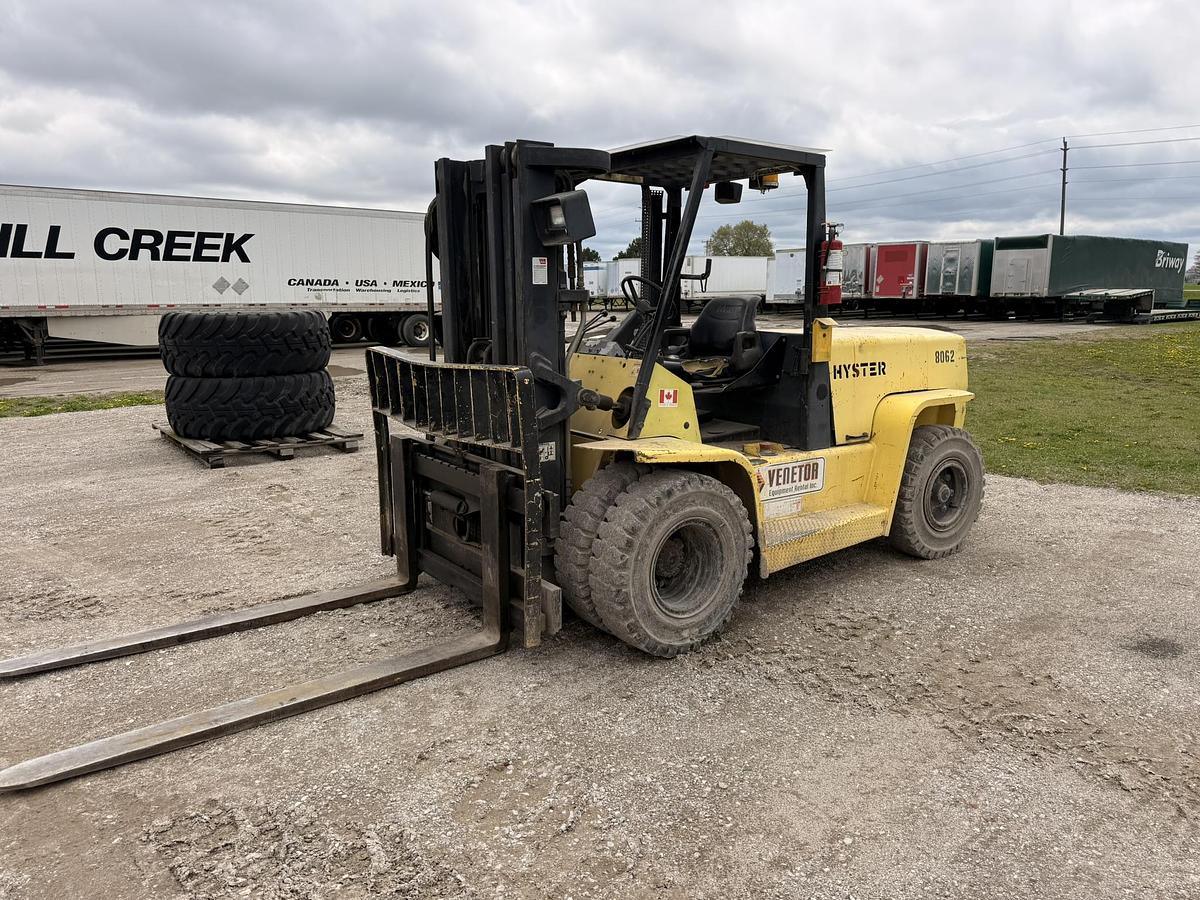 Used 2001 Hyster HX155XL2, 3 Stage, 12,000 Lbs Fork Lift