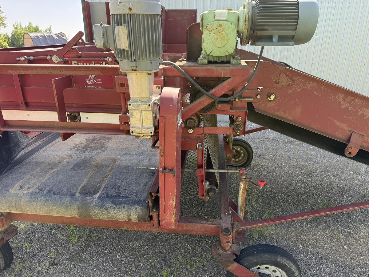 Used Spudnik 48" Sizer With 3 Different Sizer Chains