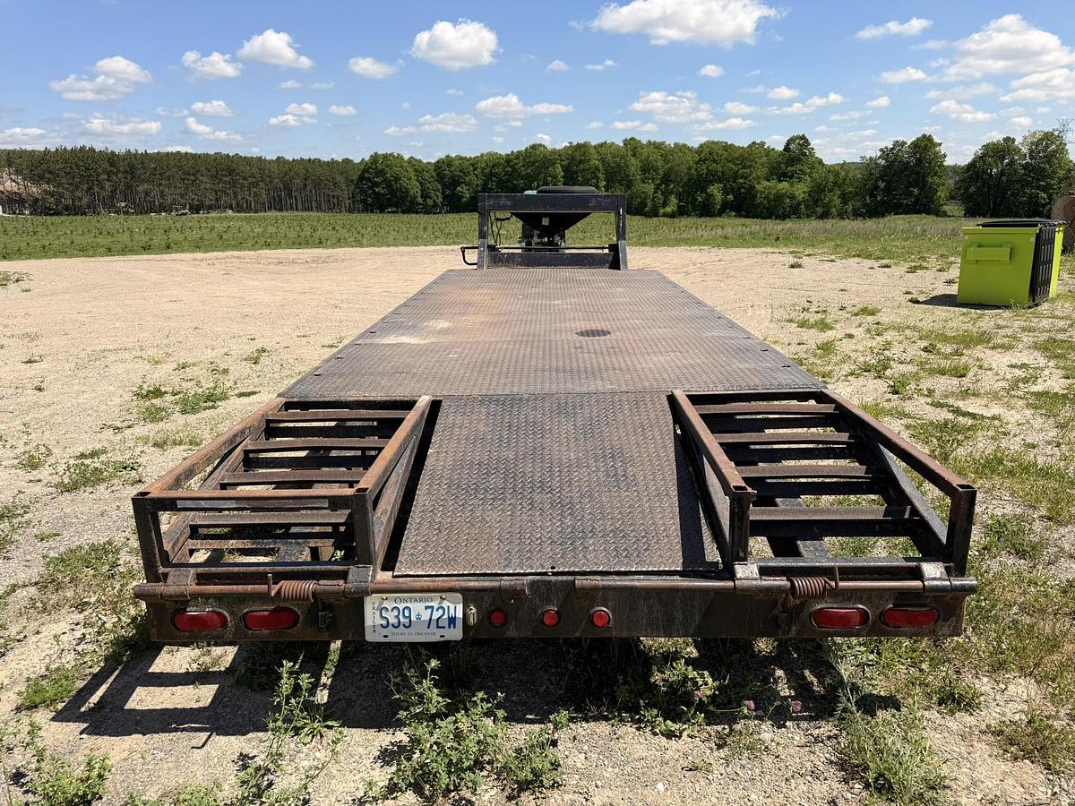 Used 2001 Home Made 24' Gooseneck Trailer