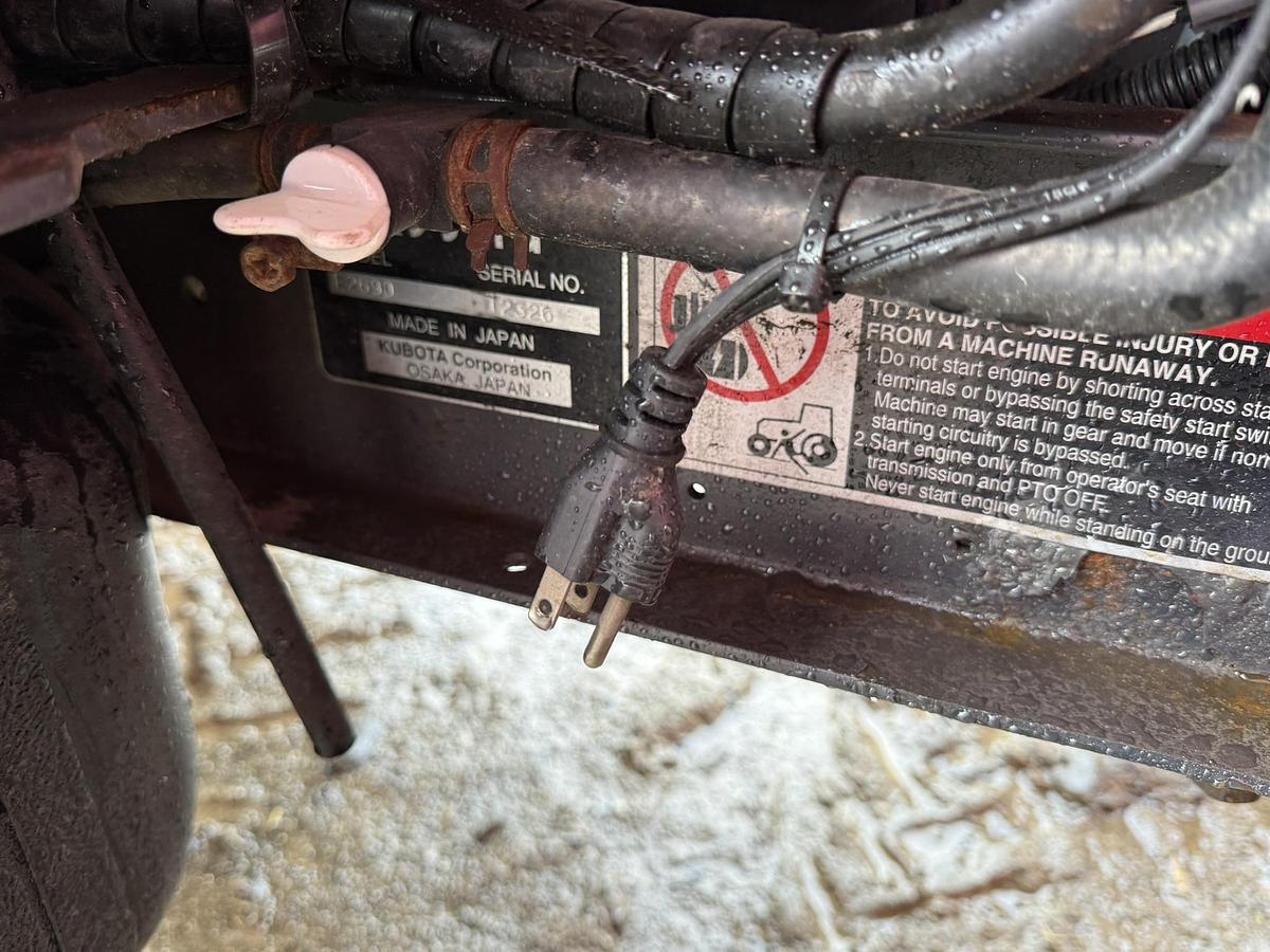 Used 2018 Kubota F2690, Cab, Heat, 4WD, Diesel, Blade