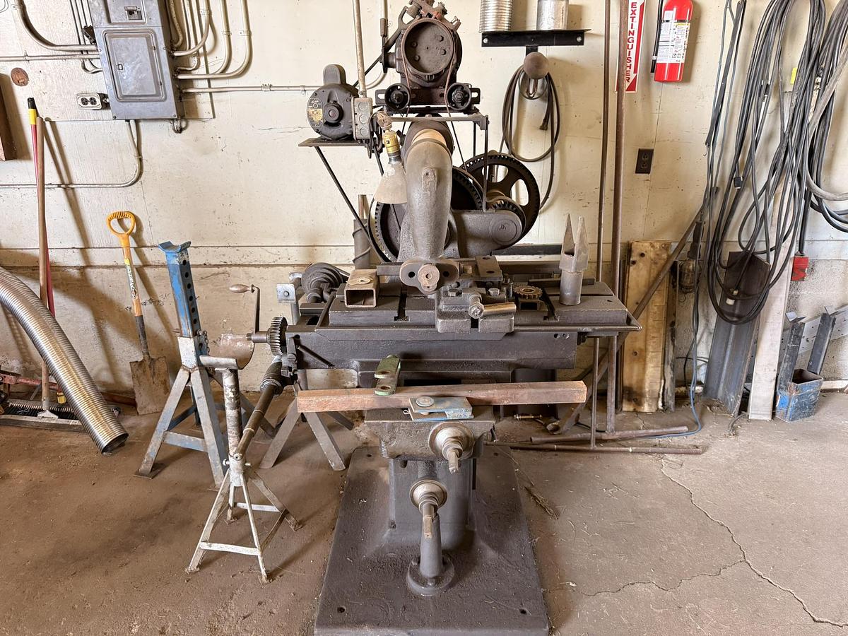 Used Shop Tools and Equipment - Press, Dill Press, Band Saw, Mill, Welder