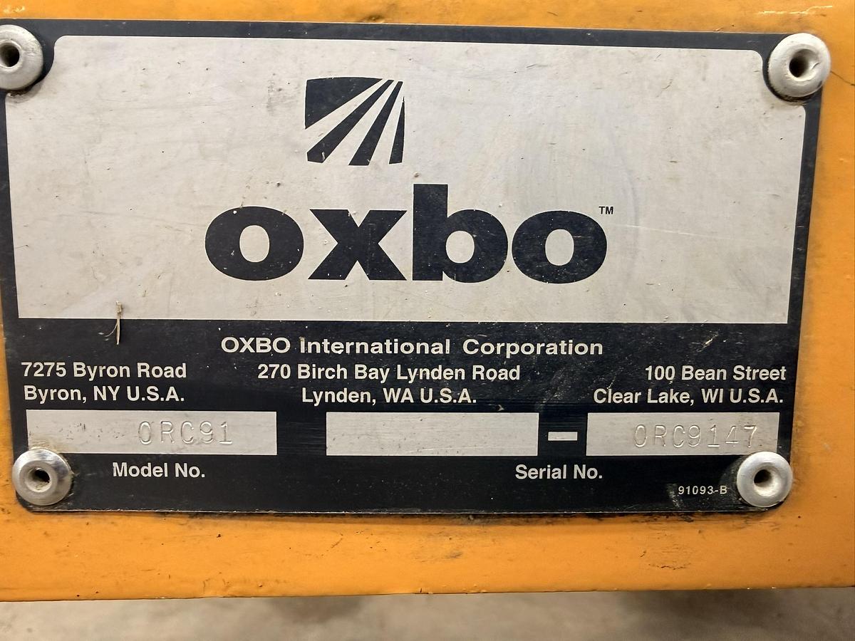 Used Oxbo Pixall ORC91 Single Row Sweet Corn Picker