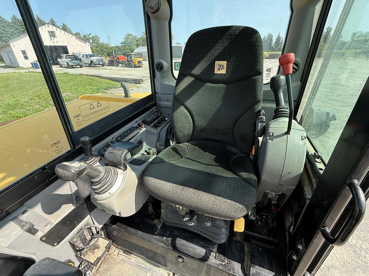 Used 2020 JCB 85Z-2 Mini Excavator, AMI Thumb, Bucket, Blade, Cab, 1093Hrs