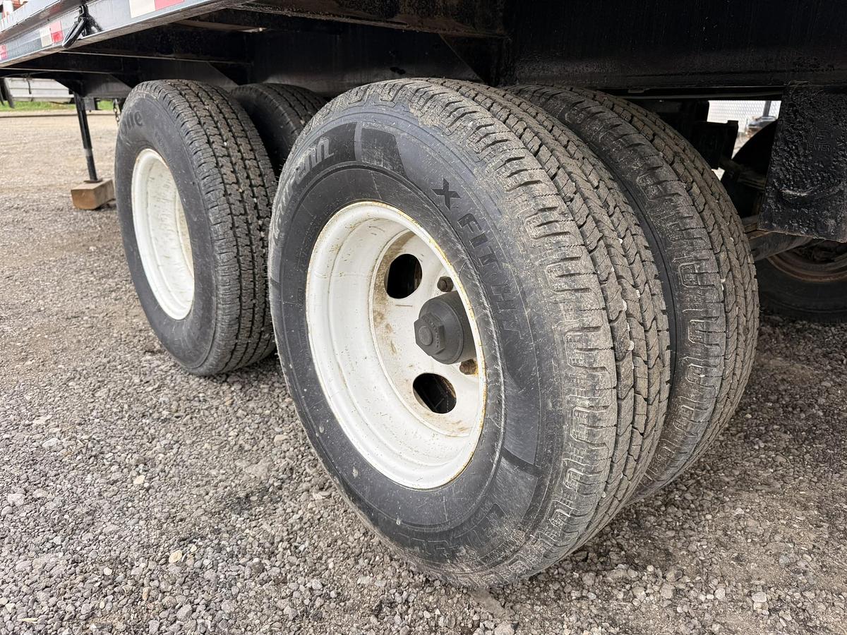 Used 24' Beavertail Deck Over Trailer 2 x 10K Axles