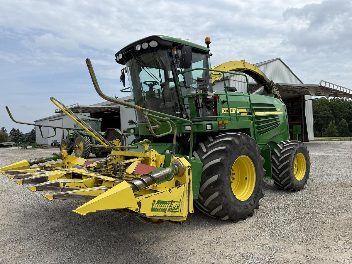 Used 2008 John Deere 7350 SPFH With Kember 6 Row Head