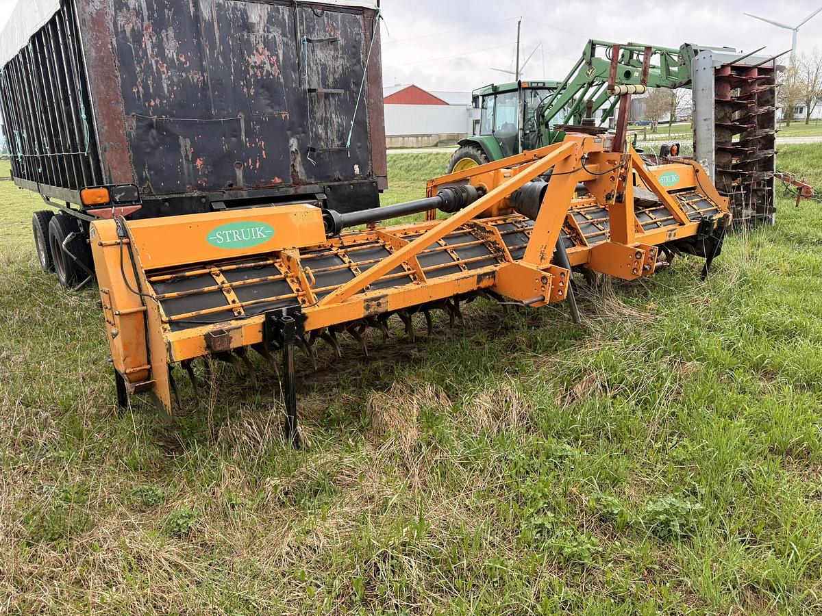 Used 2005 Struik BR1469, 18' Power Harrow