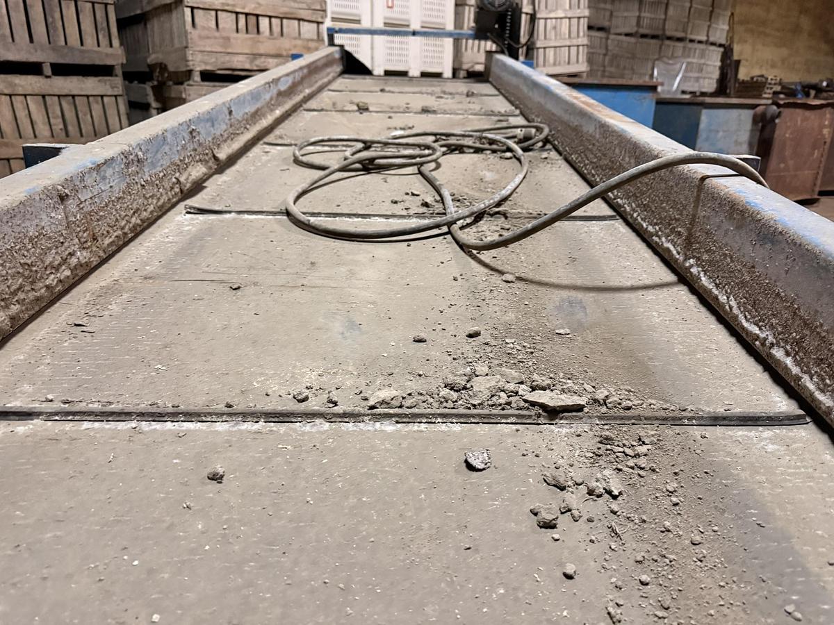 Used Alliston Machinery 14' Long x 34" Belt