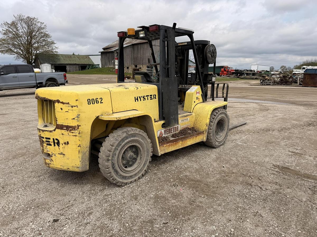 Used 2001 Hyster HX155XL2, 3 Stage, 12,000 Lbs Fork Lift