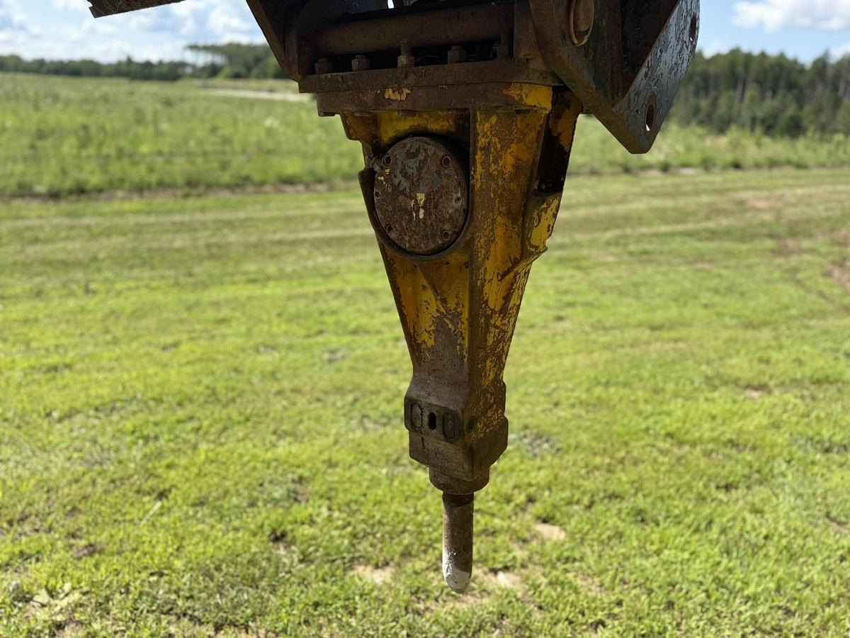 Used Atlas Copco SBC410 Hydraulic Breaker, Universal Skid Steer Mount