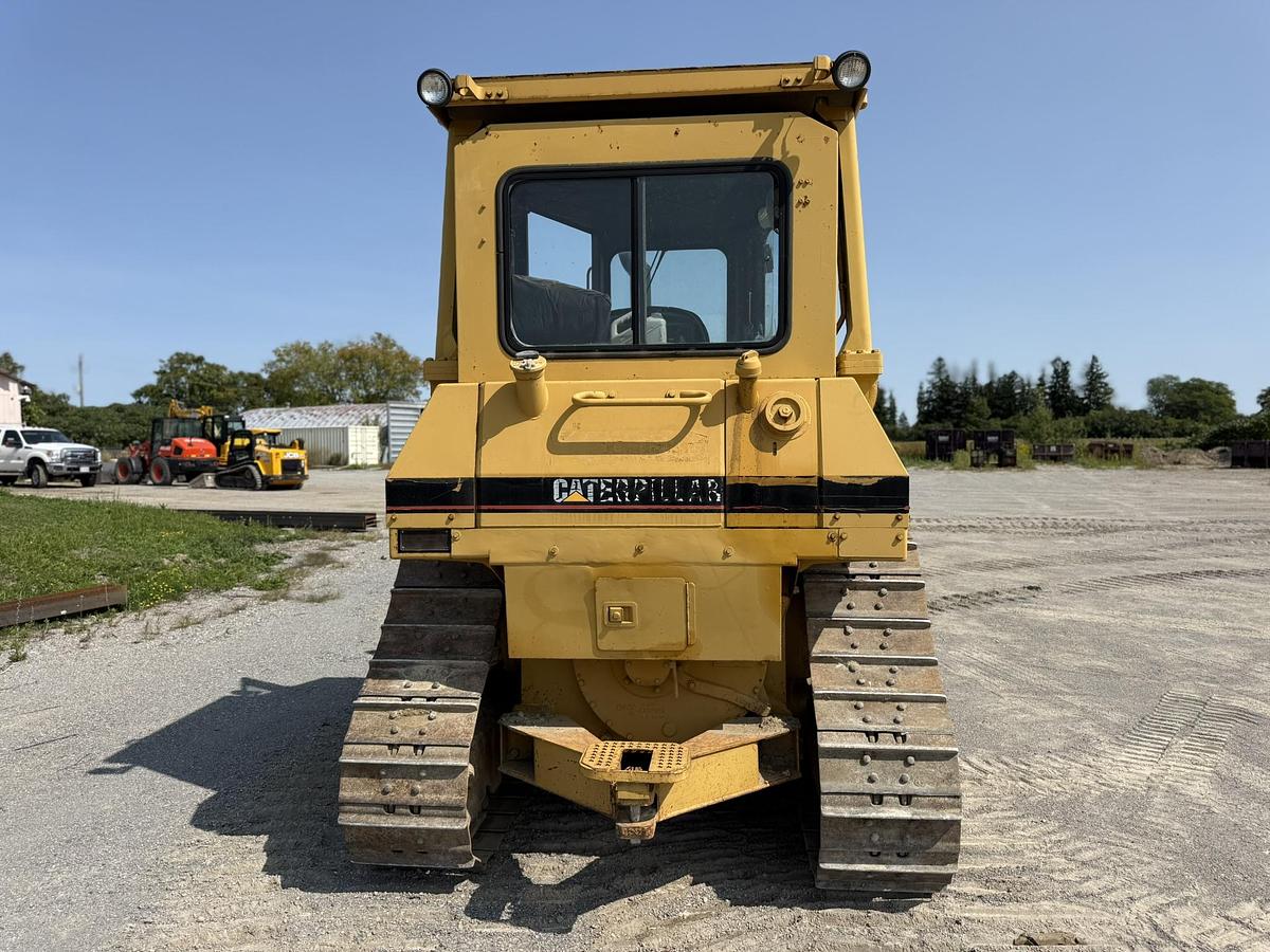 Used 1987 Caterpillar D4H Dozer, High Track, Cab, 6 Way Blade, 3666 Hours