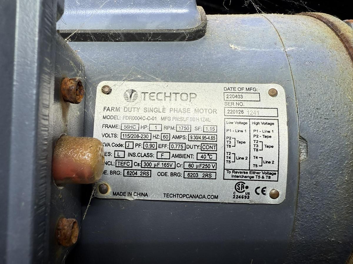 Used Mobile Grading Station 60" Star Table, Single Phase