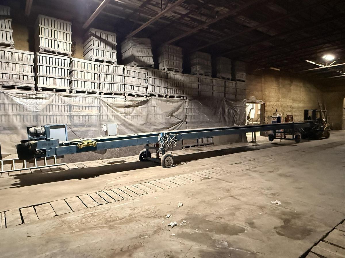 Used Alliston Machinery 50' Long by 36" Wide Belt Conveyor