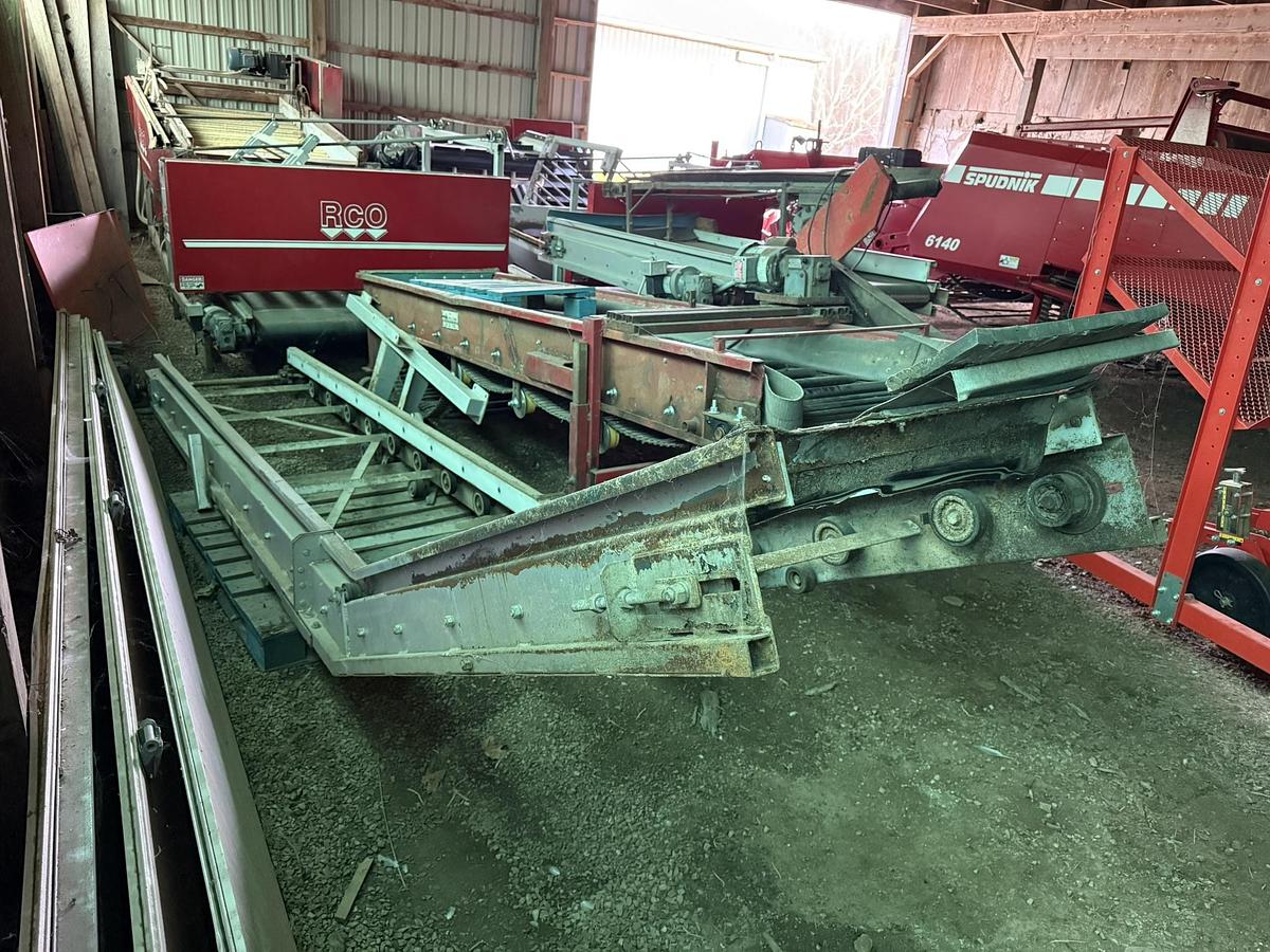 Used Elevator Conveyor, 16' Long