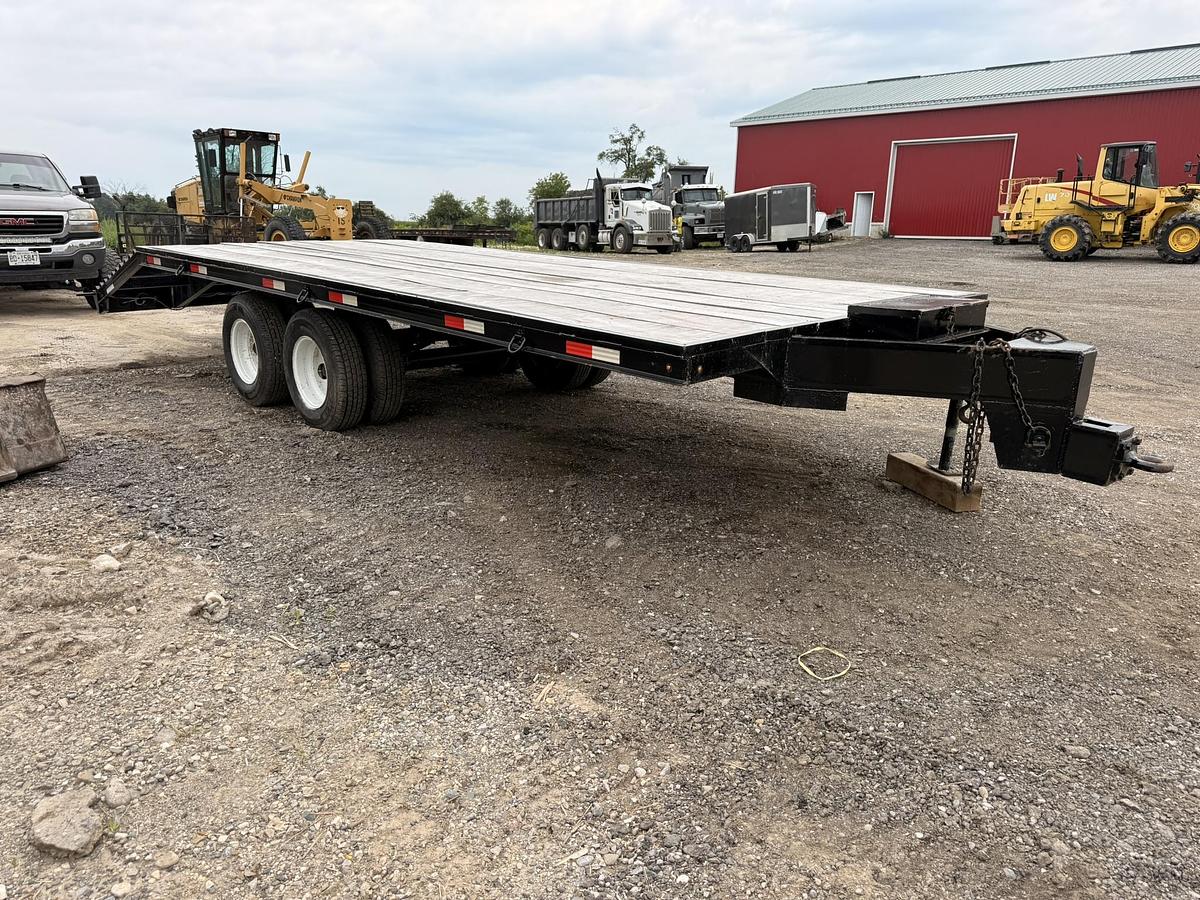 Used 24' Beavertail Deck Over Trailer 2 x 10K Axles