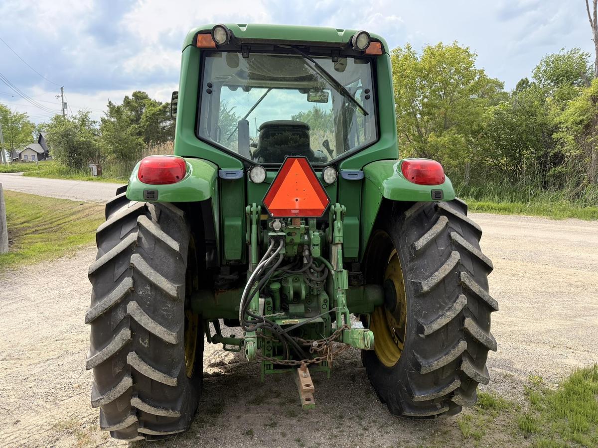 Used 2008 John Deere 6320, 24 SPD Power Quad, 9-15 HLA Blade