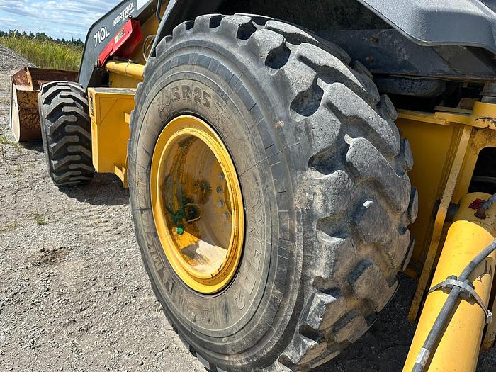 Used 2017 DEERE 710L Backhoe, 4wd, Cab, Heat, A/C, 4800 hours