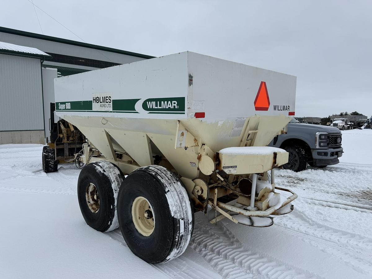 Used Willmar Super 800, 8 ton, Float Tires, Stainless Hopper