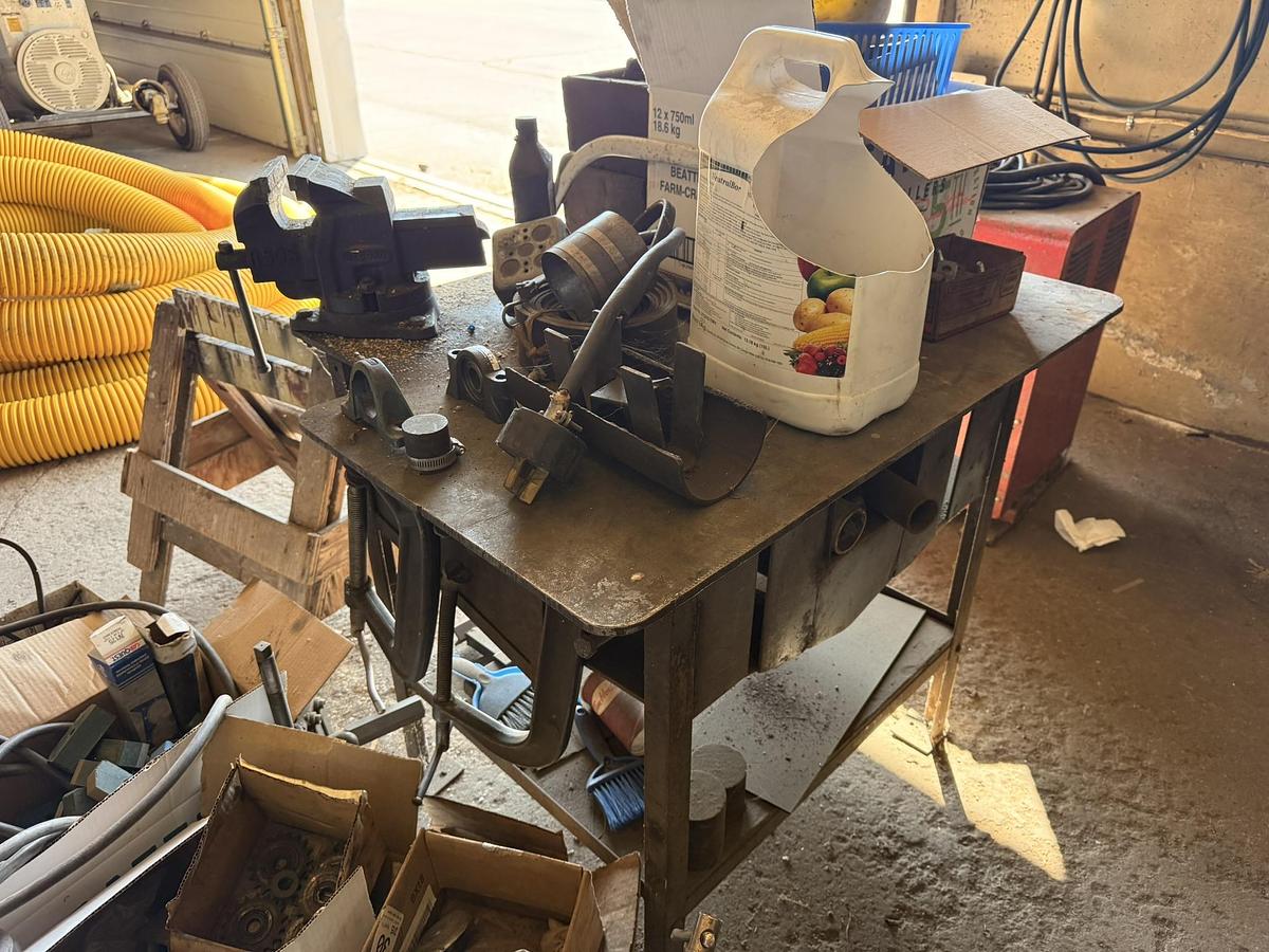 Used Shop Tools and Equipment - Press, Dill Press, Band Saw, Mill, Welder